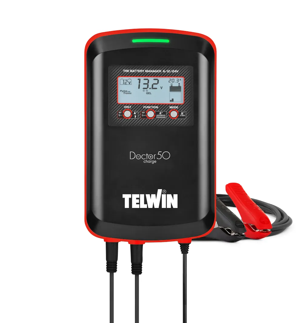 Máy Sạc Bình Ắc Quy TELWIN DOCTOR CHARGE 50 Máy Sạc Bình Ắc Quy TELWIN DOCTOR CHARGE 50